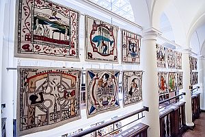 Scottish Tapestry at Atwater Library